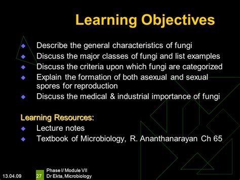 Classification And General Properties Of Fungi Ppt Video Online Download