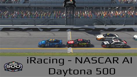 Iracing Nascar Ai Daytona Youtube