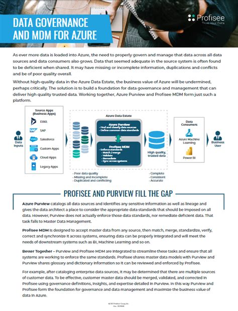 Datasheet Data Governance And Mdm For Azure Enterprise Master Data