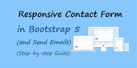 Responsive Contact Form in Bootstrap (and Send Emails)