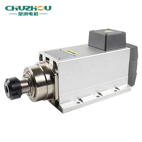 Air Cooled Electric Motor Spindle With 6kw Er32 Milling Spindle Motor