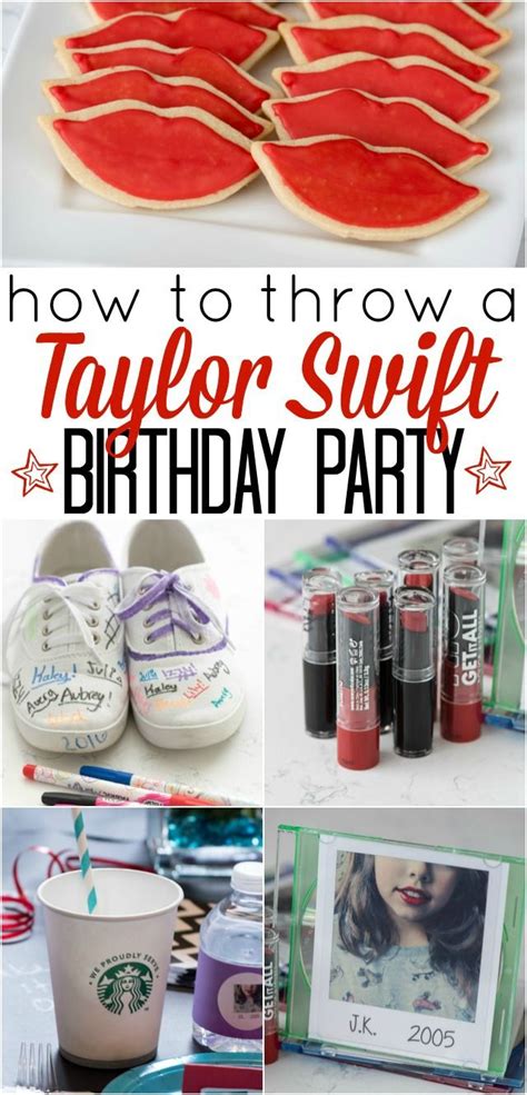 Alison Summers News: Taylor Swift Birthday Party Favors