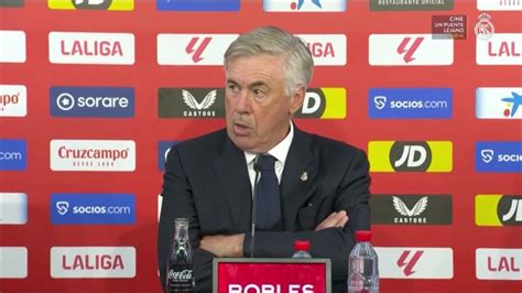 Rueda De Prensa De Carlo Ancelotti Tras El Sevilla Fc Vs Real Madrid