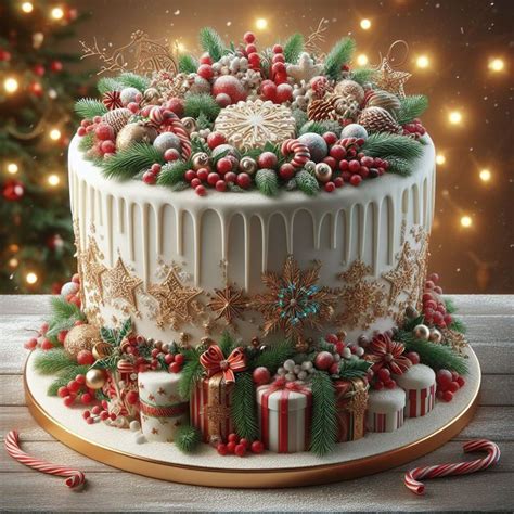 Christmas Decoration Cake Kaker