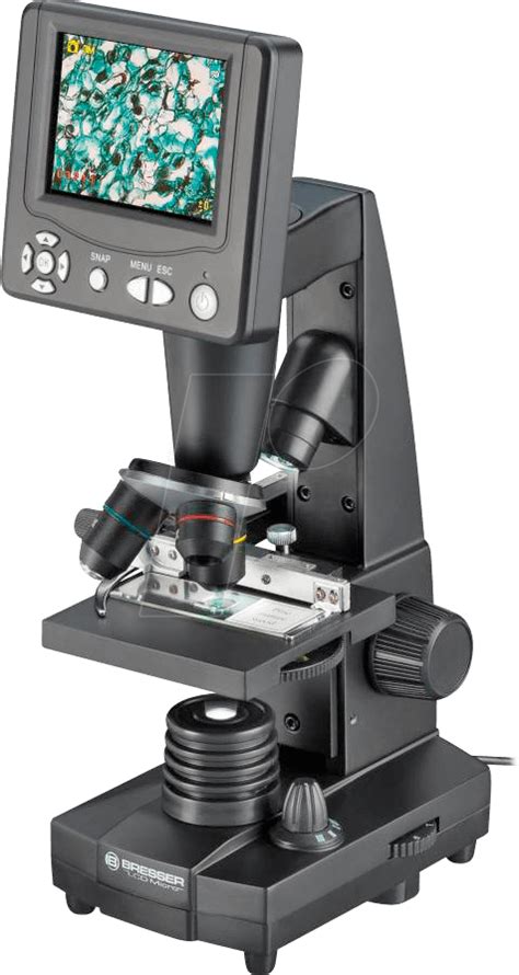 Bresser 5201000 Digital Microscope 50 500 X With Lcd Display And Usb At Reichelt Elektronik