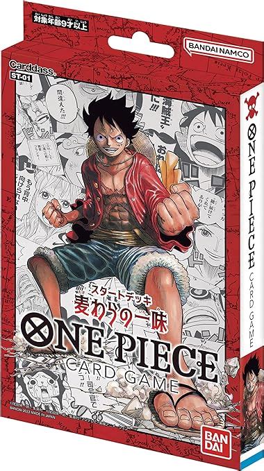 Bandai One Piece Card Game Starter Deck St En Japonais Mugiwara