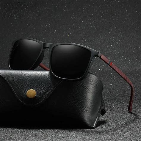 Uv400 Polarized Sunglasses Luxury Square Vintage For Men Price In