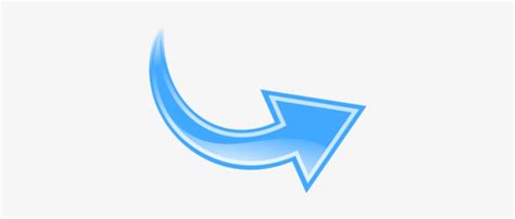 Blue Curved Arrow Png Download - Blue Curved Arrow Png Transparent PNG ...