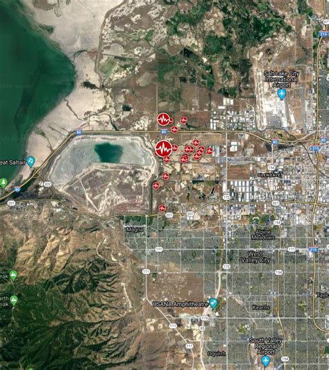 Strong and shallow M5.7 earthquake hits Salt Lake City, Utah, U.S ...