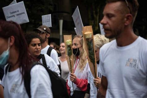 Marche Blanche Organisee Par Les Proches De Steve En Son Hommage Ans