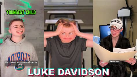 New Luke Davidson Tiktok Compilation Youtube