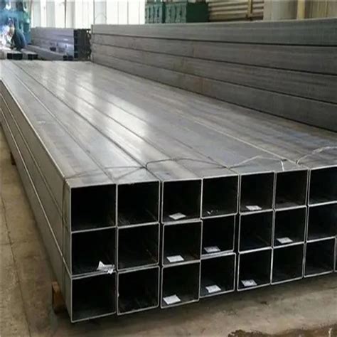 Mild Steel Square Tube Profiles Sizes Tubular Galvanized Steel Square