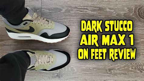 Nike Air Max 1 SC Dark Stucco On Feet Review FB9660 003 YouTube