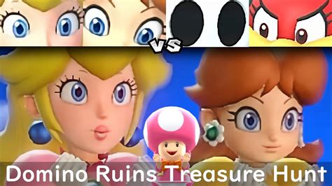 Super Mario Party Peach And Daisy Vs Shy Guy And Pom Pom 155 Domino