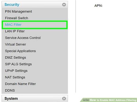 How To Enable Mac Address Filtering Steps With Pictures