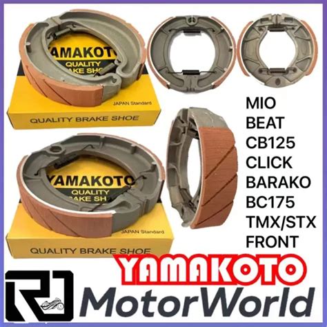 Brake Shoe For Motorcycle Yamakoto For Mio Beat Skydrive Cb Click