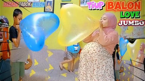 Drama Lucu Tiup Balon Love Jumbo Sampai Meletus Sulap Jadi Ibu Hamil