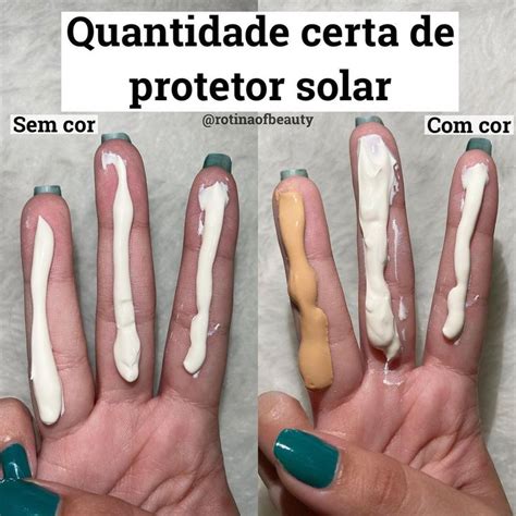 Rotina Of Beauty On Instagram Quantidade Ideal De Protetor Solar