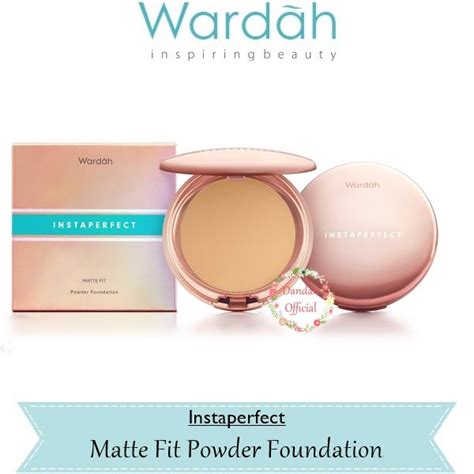 Jual Wardah Instaperfect Matte Fit Powder Foundation Gr Shopee