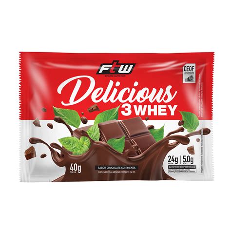 Delicious Whey Chocolate Menta G Sach Delicious