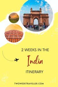 exciting  weeks  india  itineraries  map