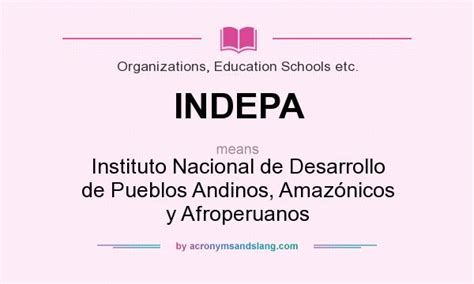 What Does Indepa Mean Definition Of Indepa Indepa Stands For