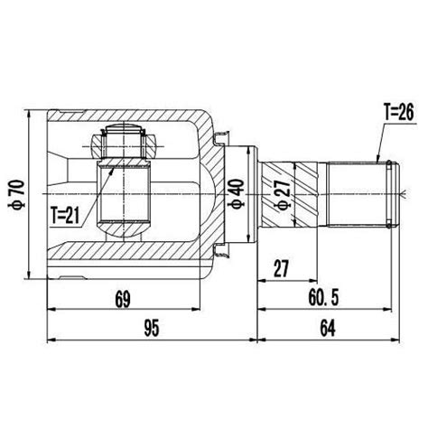 Шрус ZIKMAR Z87605R - Zikmar арт. ZIKMAR-Z87605R - купить по выгодной ...