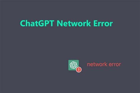 Network Error Message Appears In ChatGPT Try 7 Ways To Fix