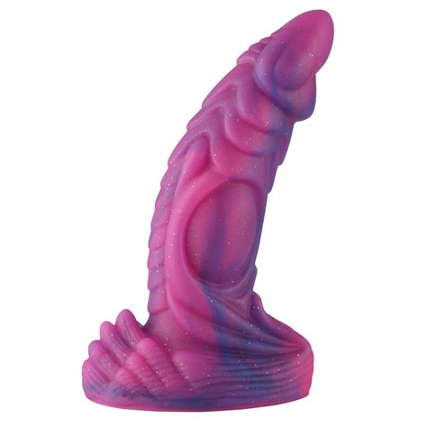 Wildolo Merman Fantasy Zuignap Dildo Paars 16 Cm Hismith