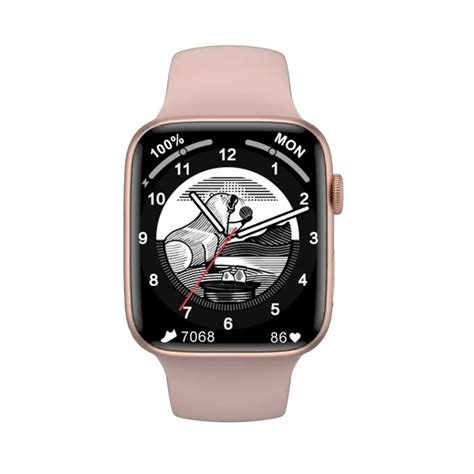 Ripley SMARTWATCH RELOJ INTELIGENTE BT LLAMADAS DT NO 1 7 ROSA