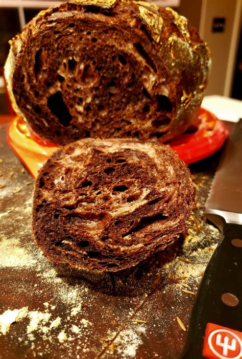 Recipe Marbled Sourdough Rye Bread Sourdough Rye Bread Organic Bread