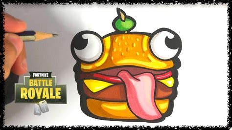 Coloriage Fortnite Skin Burger Comment Dessiner Le Durr Burger Fortnite