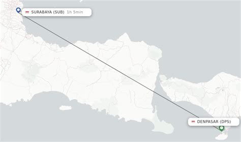 Direct Non Stop Flights From Denpasar To Surabaya Schedules