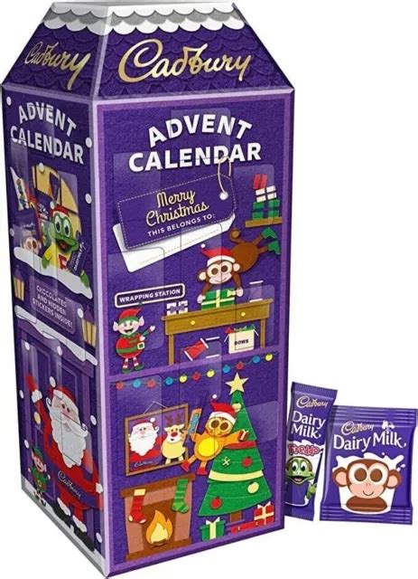 CADBURY 3D ADVENT Calendar Dairy Milk Chocolate Advent Calendar 2022