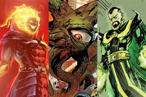 Shuma Gorath And The Most Powerful Villains Of Doctor Strange Bullfrag