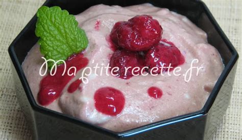 Mousse Aux Framboises