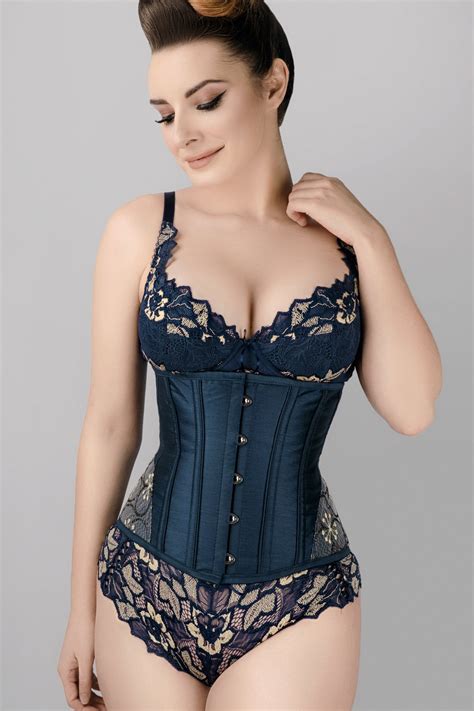 Midnight Blue Underbust With Shimmering Hip Panels Us2 In 2020