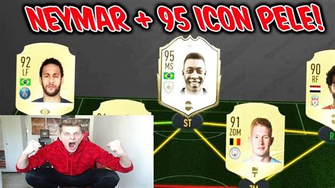 Wer Ist Besser NEYMAR 95 ICON PELE Zusammen Im Fut Draft Fifa 20