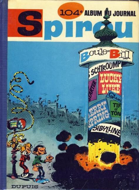 Album Du Journal Spirou N Gaston Lagaffe Spirou Et Le Marsupilami