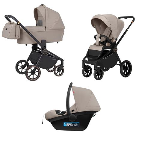 Коляска 3 в 1 Carrello Epica CRL-8511/1 2024 Almond Beige
