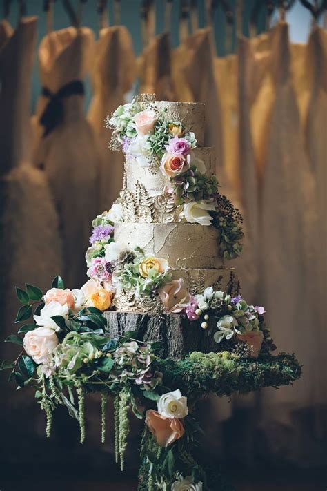 Forest Themed Cake Ideas Enchanted Forest Wedding Cake Sande