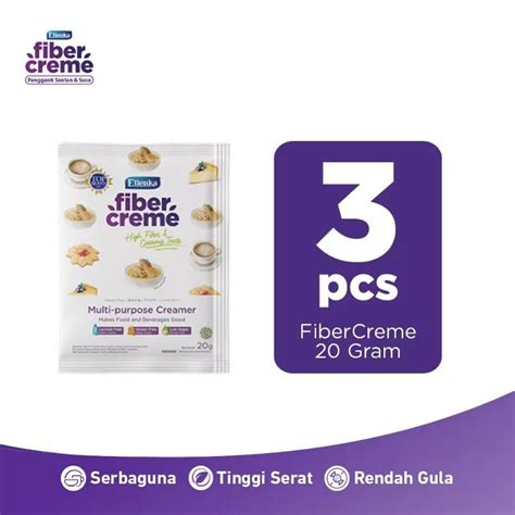 Jual Ellenka Fiber Creme Sachet 100gr Shopee Indonesia