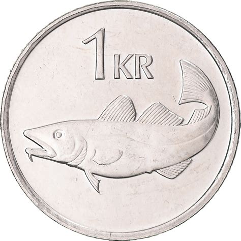 Coin Iceland Krona 1992 European Coins