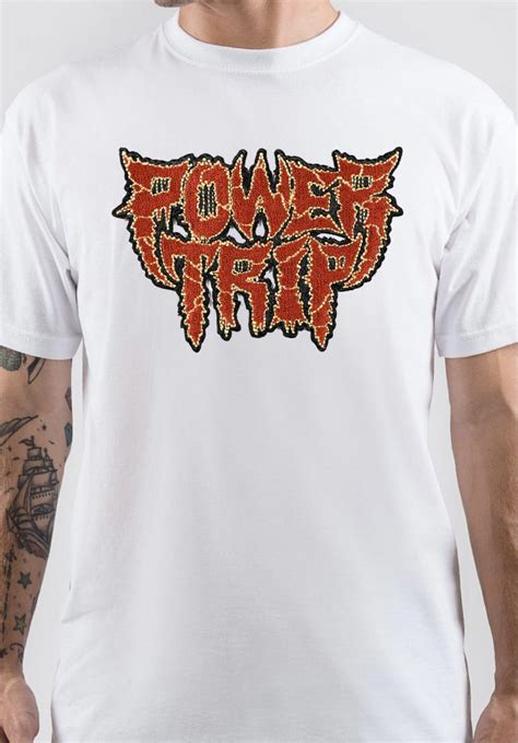 Power Trip Band Logo T Shirt Swag Shirts