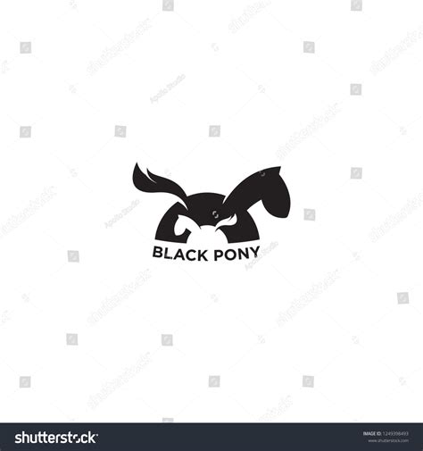 Horse Logo Vector Pony Logo Vector Stock Vector (Royalty Free) 1249398493 | Shutterstock