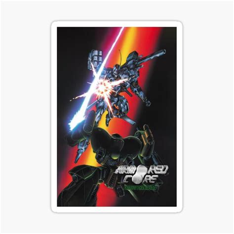 Armored Core Ps1 Project Phantasma Cover Sticker For Sale By