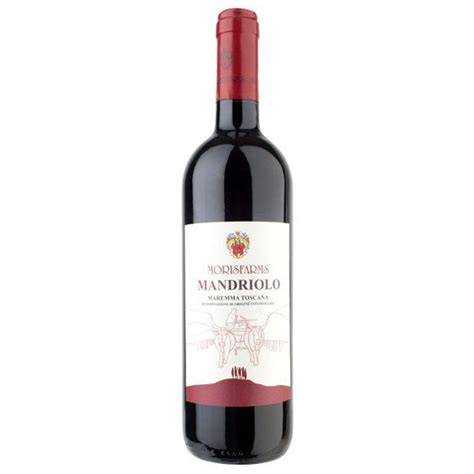 MORISFARMS VINO MANDRIOLO ROSSO MAREMMA TOSCANA DOC 75cl Pascarella