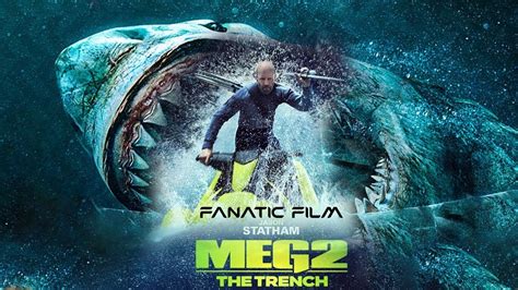 The Meg 2 Kraken Vs Megalodon Fight Scene 2023 Jason Statham New Shark