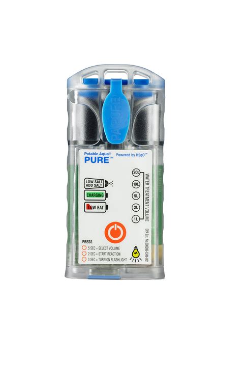 Buy Potable Aqua Pure Portable Electrolytic Water Purification System