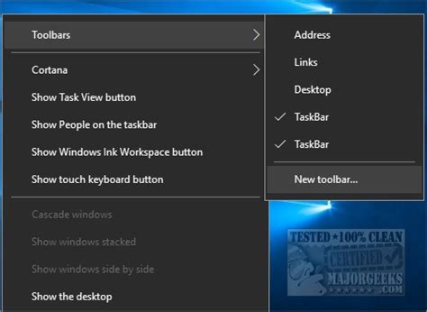 How To Center Your Taskbar Icons In Windows 10 MajorGeeks